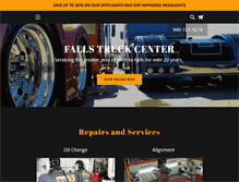 Tablet Screenshot of fallstruckcenter.com